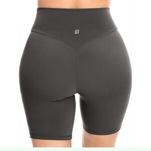 UEU high waisted shorts 5 inches, dark gray small